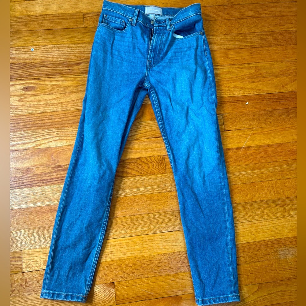 Everlane high rise skinny jeans
